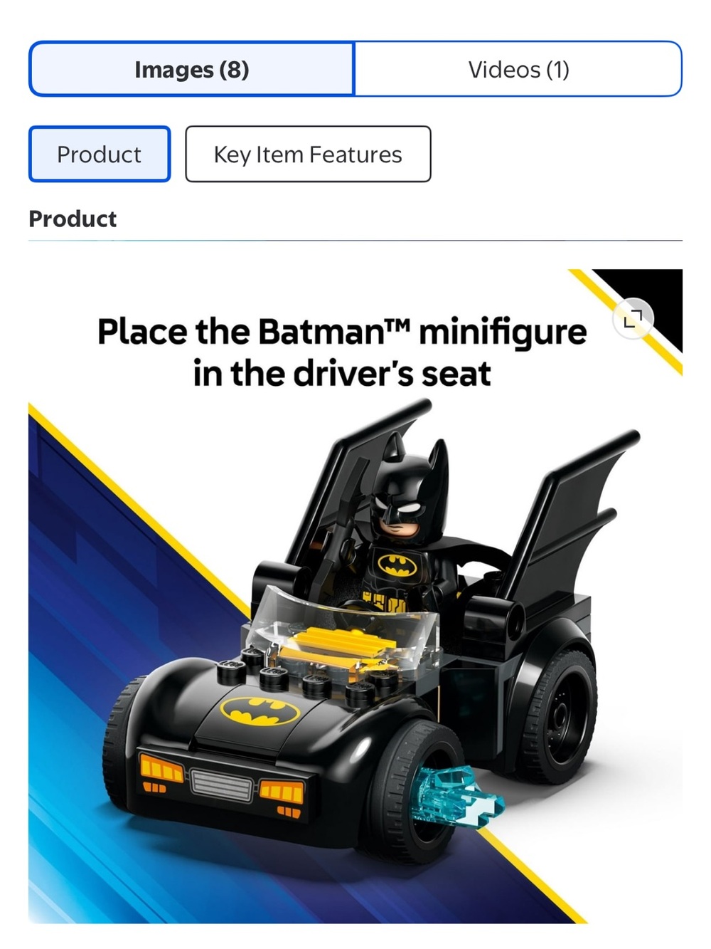 LEGO DC Batman & Batmobile vs. Mr. Freeze Toy Building Set 76301 NIB - Picture 6 of 10